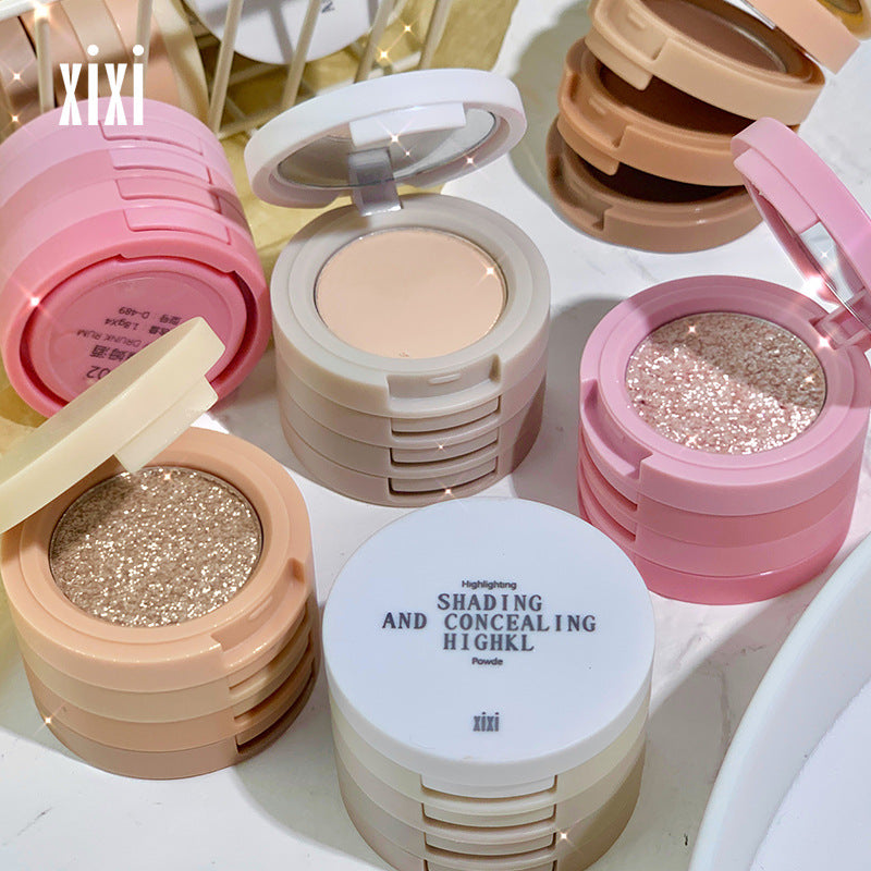 xixi Deep Fog Bento Eyeshadow Palette