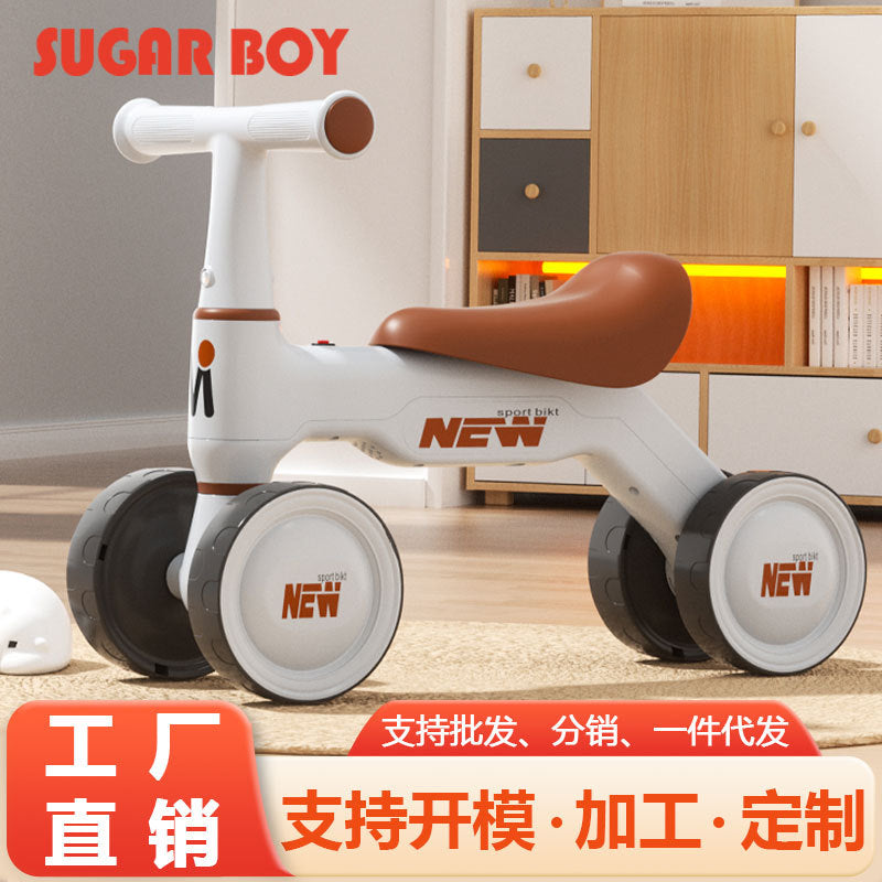 4-Wheel Kids Balance Sliding Car Anti-Rollover