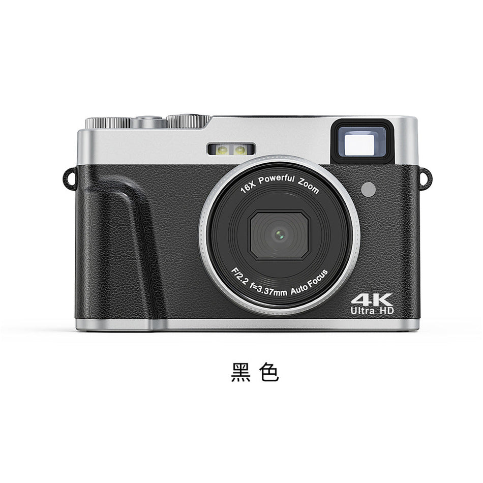 DC202L 4K Retro Digital Camera Selfie & Macro