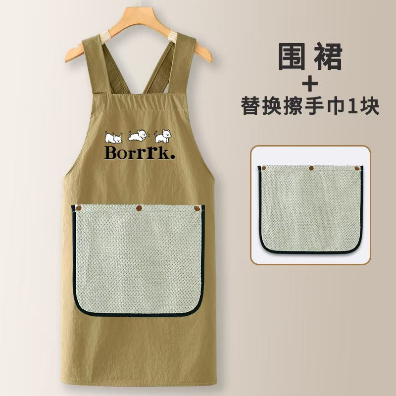 2025 Waterproof & Oil-Proof Stylish Kitchen Apron