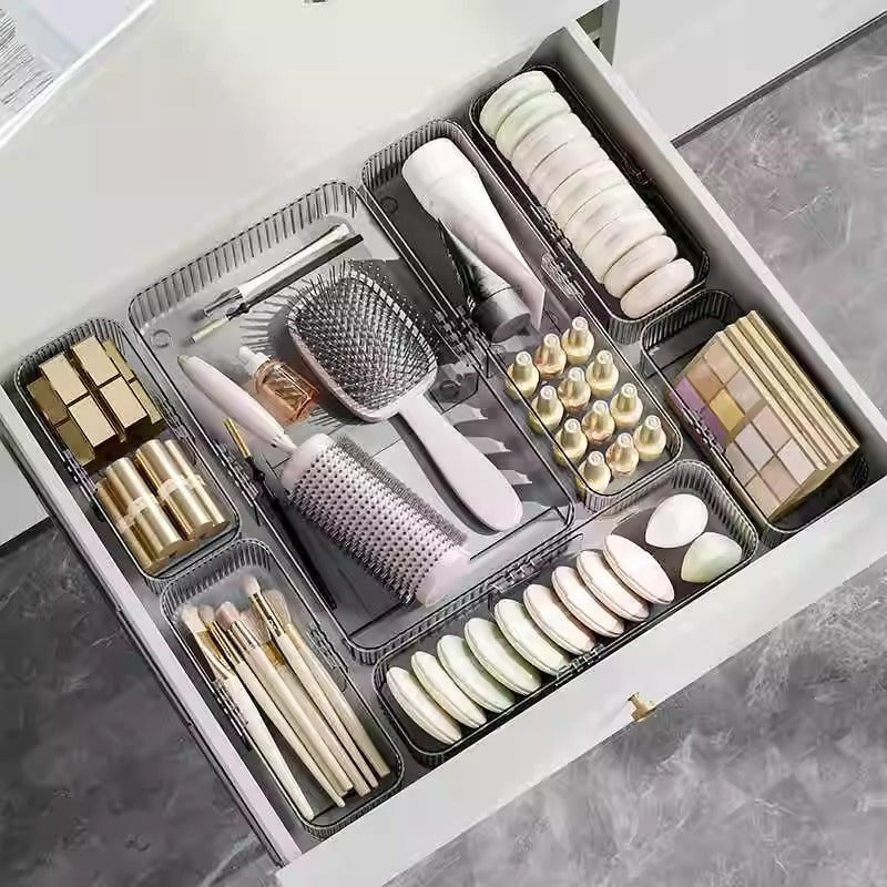 Retractable Kitchen Drawer Organizer – Tableware Divider Box
