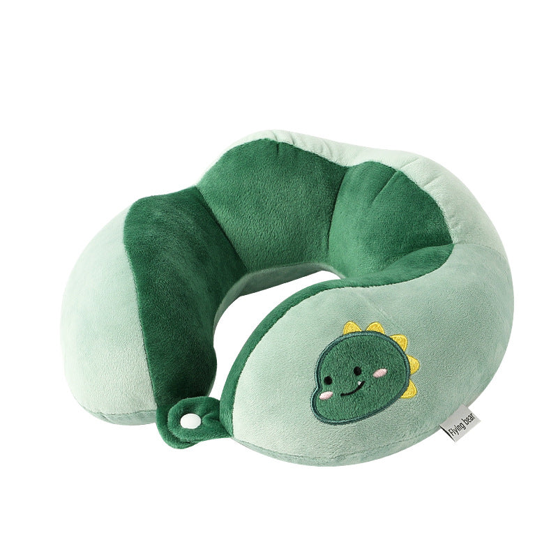 Cartoon U-Shaped Neck Pillow PP Cotton Travel Comfort