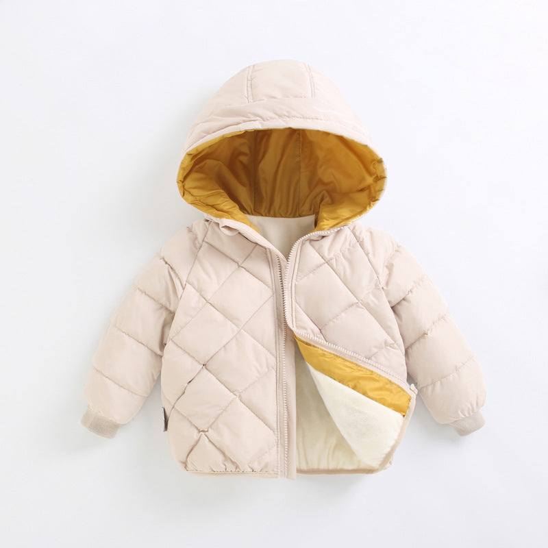 Kids’ Down Jacket 2025 – Autumn Winter Boys & Girls Cotton