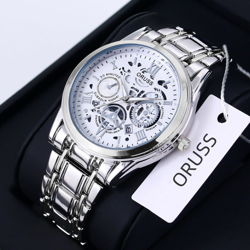 Men’s Business Quartz Watch ⌚ Waterproof