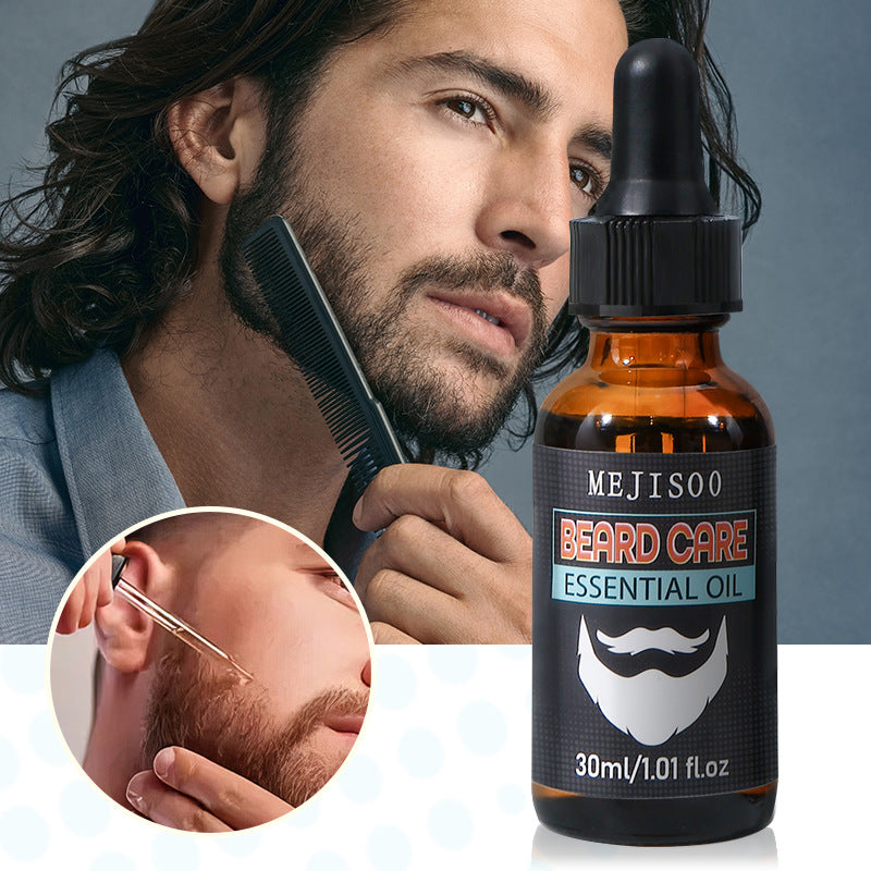 Men’s Beard Care Essential Oil – Growth & Nourishment