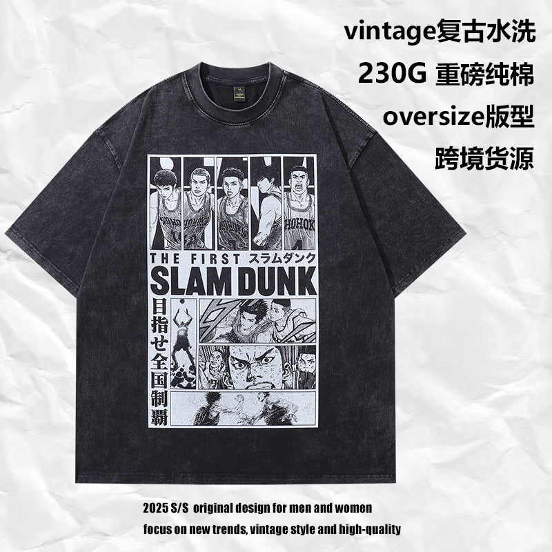 Japanese High-Street T-Shirt – Trendy Urban Casual Tee