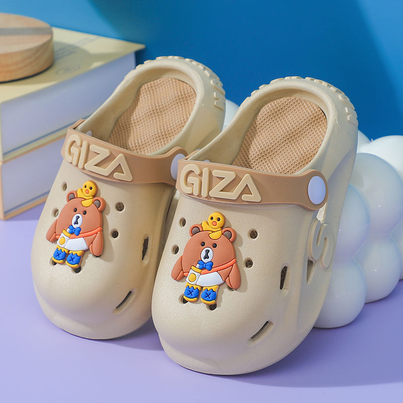 Kids Cartoon Toe Cave Shoes Non Slip Sandals Slippers