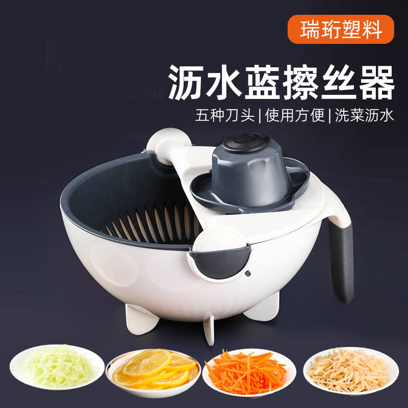 Wholesale Multifunctional Vegetable Cutter with Basket