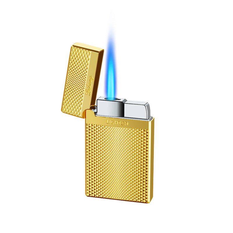 Steel Windproof Lighter – Creative Logo & High-End Design