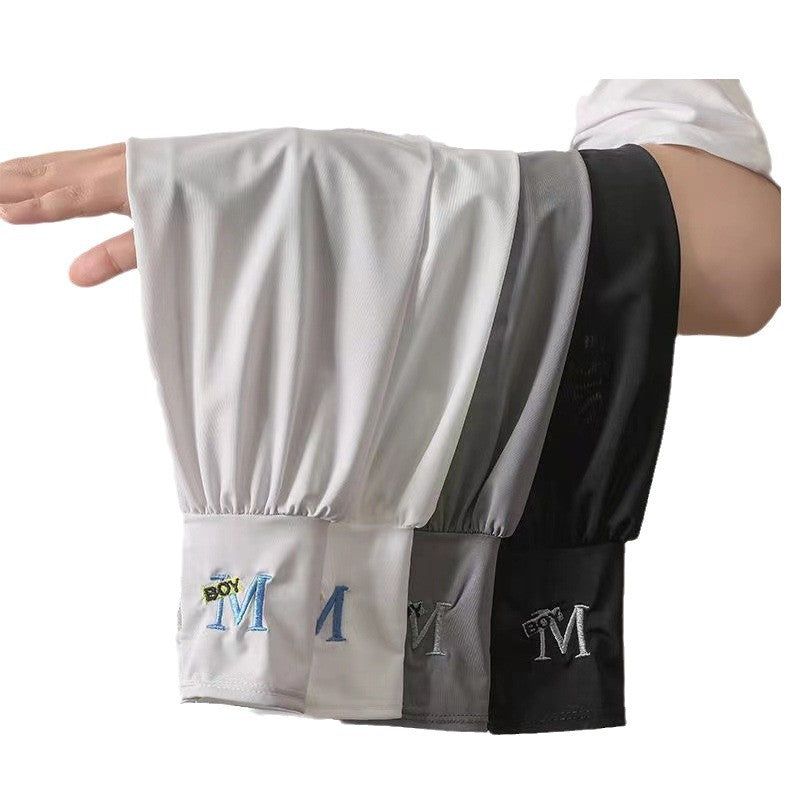 Oversized Ice Silk UV Protection Sleeves Summer