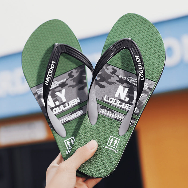 Men’s Summer Flip-Flops – Fashionable Non-Slip Sandals
