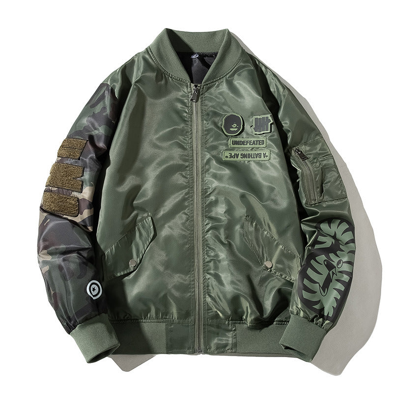Japanese MA1 Air Force Pilot Bomber Jacket Autumn Winter