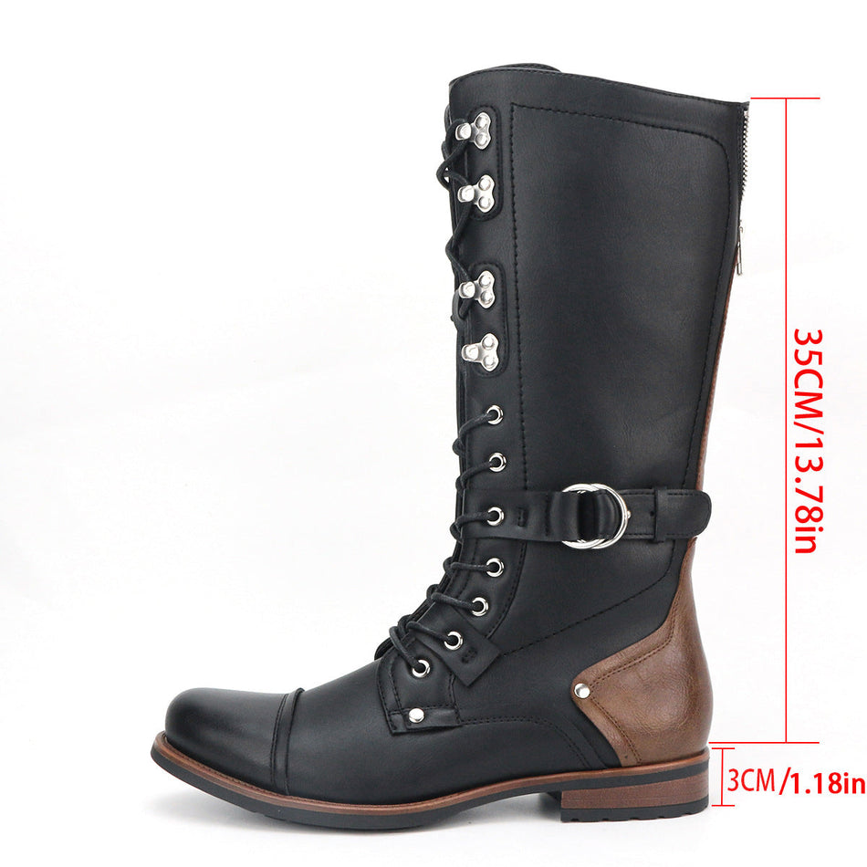 INSTOCK-Knight Boots for Men 2025 | Retro Rider Style