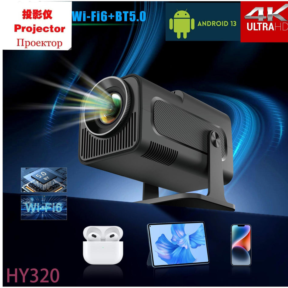 HY320 1080P Portable Projector – Mobile Phone Projection