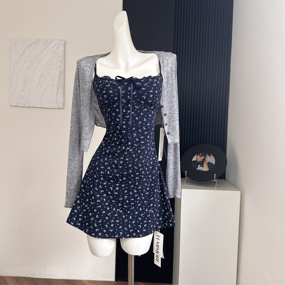 INSTOCK-Beihai Garden Floral Slip Skirt – Sweet French Summer