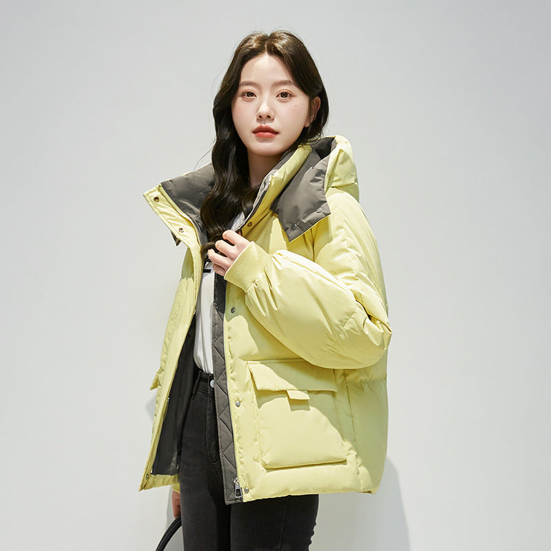 STOCK-Women’s Short Down Jacket