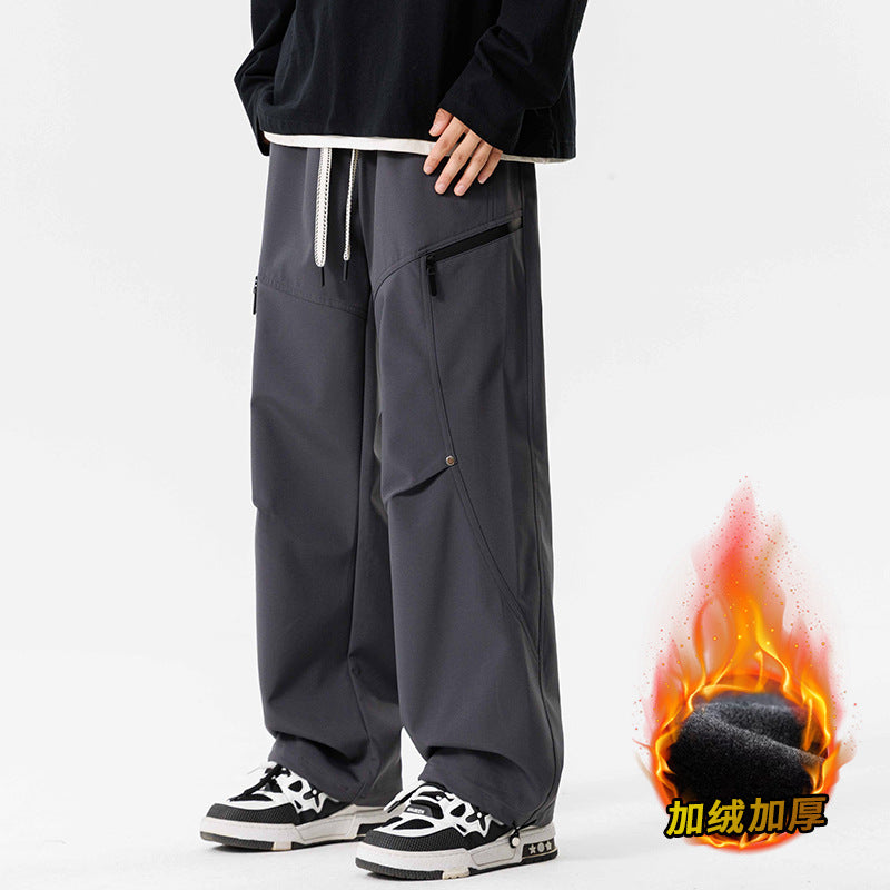 Men’s Waterproof Fleece Outdoor Work Pants