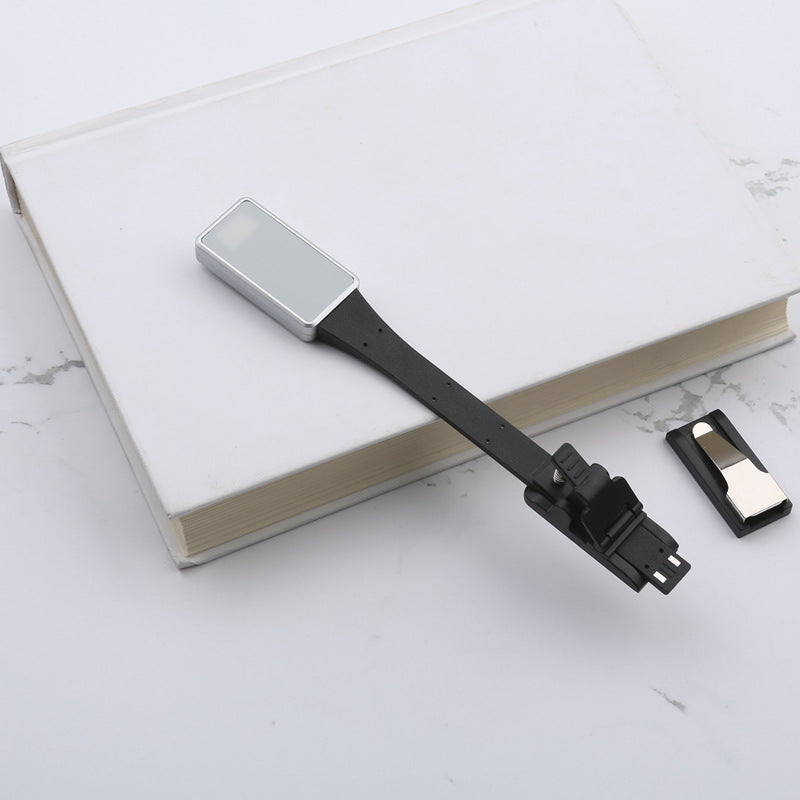 Mini Rechargeable Clip-On Book Lamp – Portable Reading Light