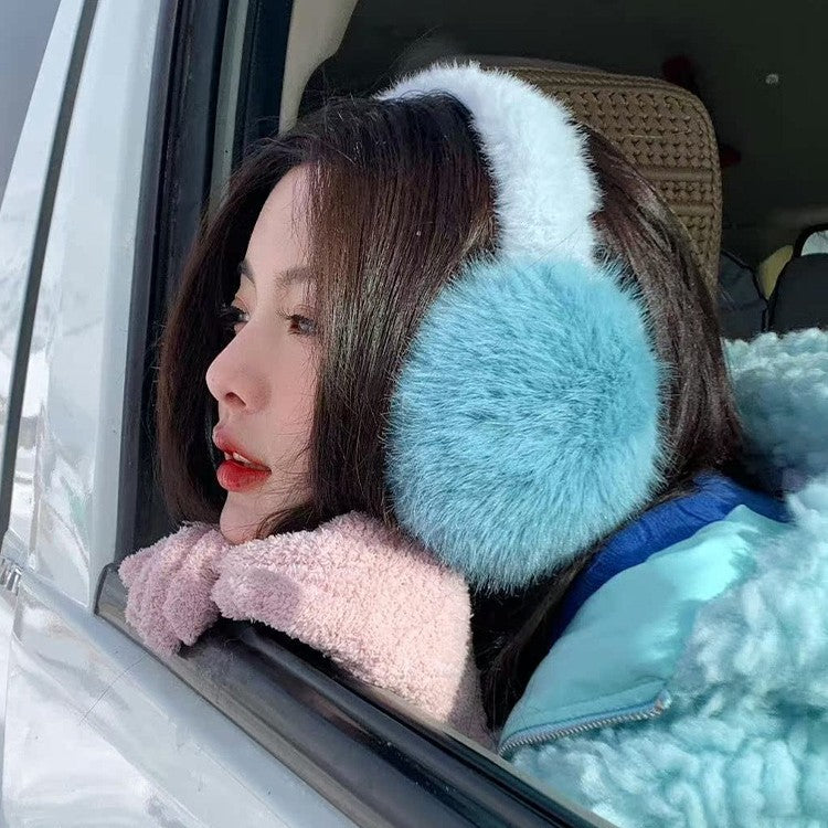 Plush Winter Earmuffs for Women – Cute & Warm