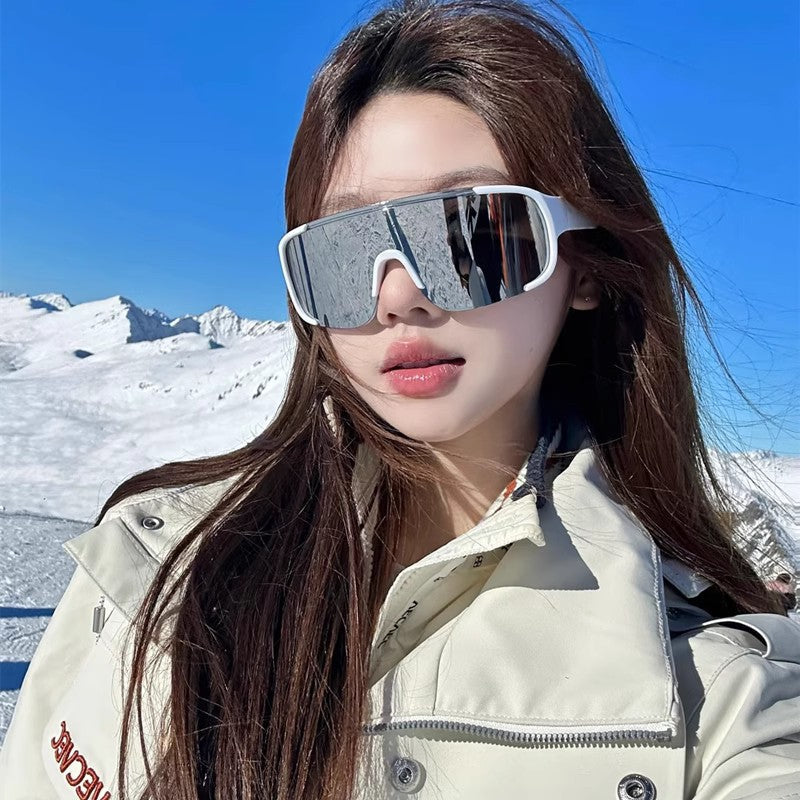 Outdoor Large-Frame Sports Sunglasses for Men & Women
