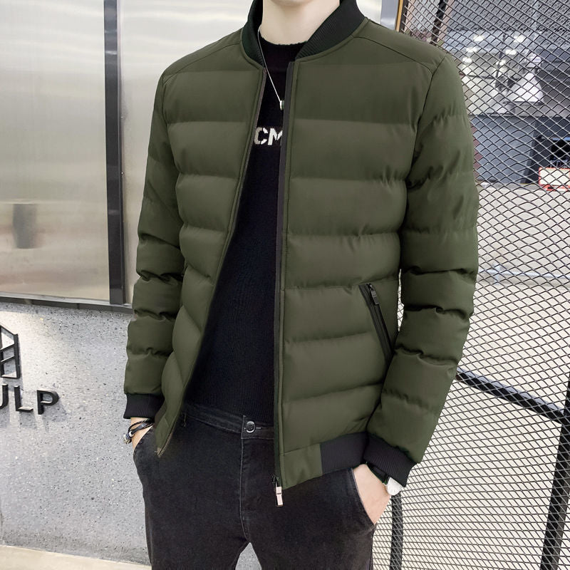 Men’s 2022 Winter Cotton-Padded Jacket – Middle Age