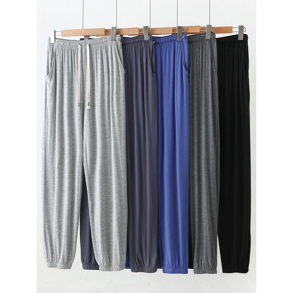 Men's Modal Ice Silk Thin Trousers