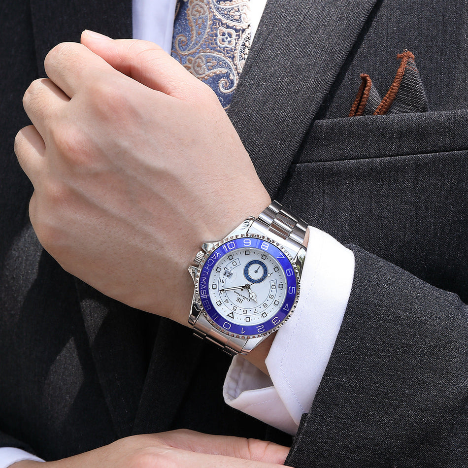 Men’s Stainless Steel Quartz Watch – Iik GB861D