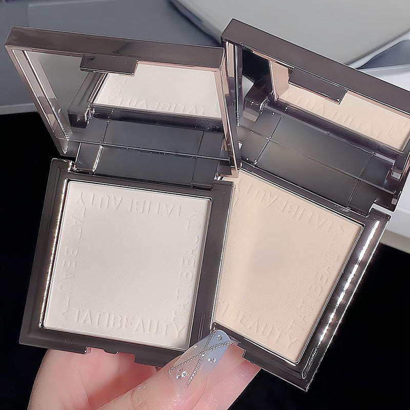 TB Small Silver Block Soft Powder Cake SPF Long-Lasting