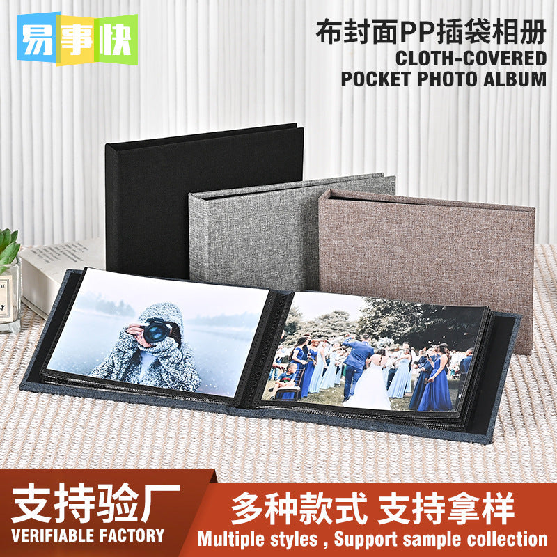 6-Inch Laminated DIY Photo Album PP Pocket Storage Album