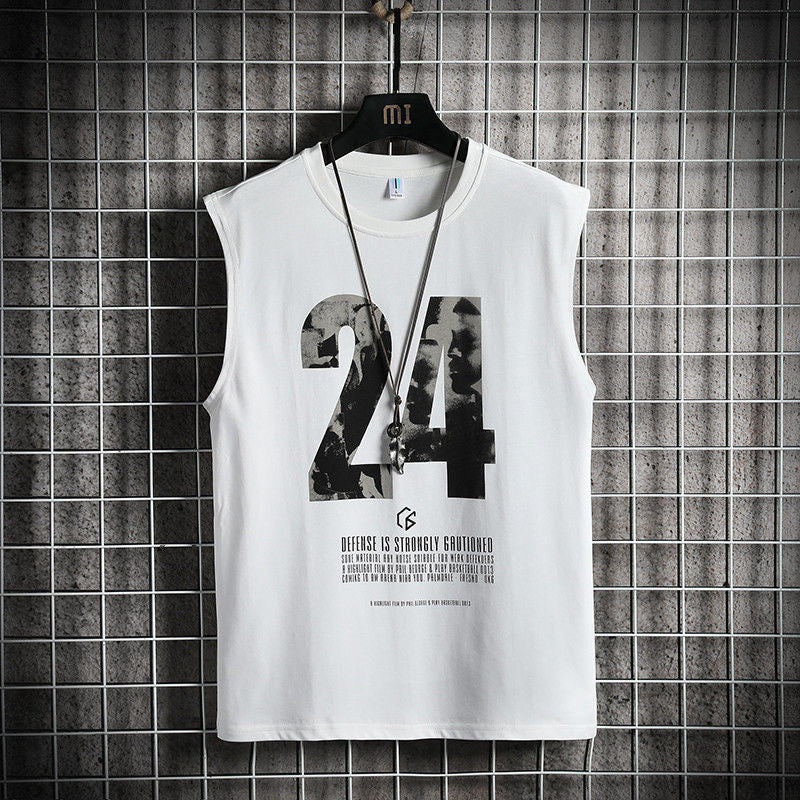 INSTOCK-Men's Summer Sleeveless Loose Vest T-shirt