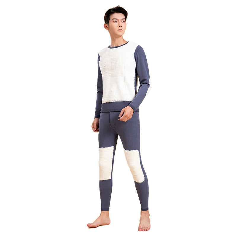 Men’s Thickened Thermal Underwear Set | Fleece Winter Base Layer