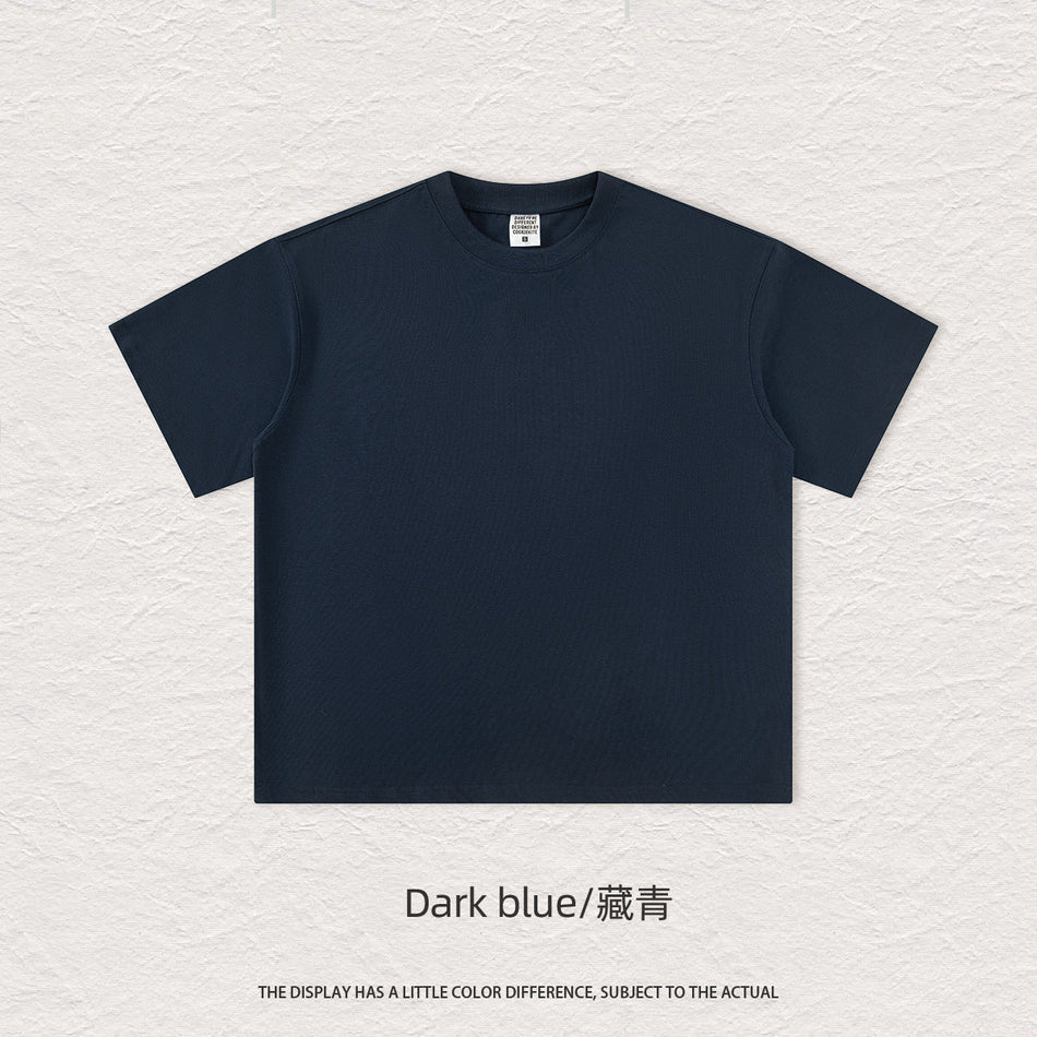 INSTOCK-Men's 275g Heavyweight Cotton T-Shirt ‚ Durable Classic