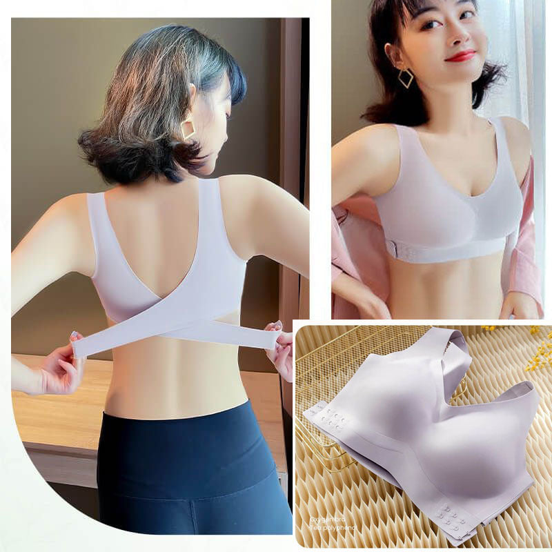 Tea Polyphenol Bra – Adjustable Push-Up Sports Bra