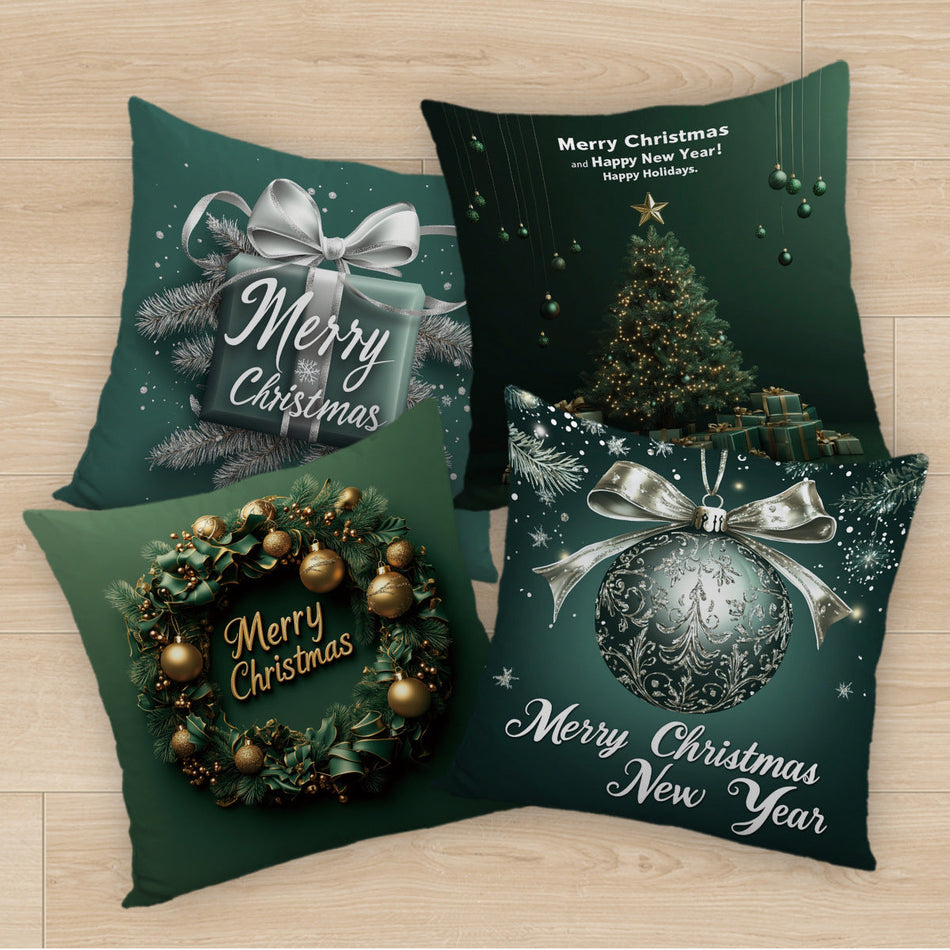 Christmas Decorative Pillow Cover – Sofa & Office Cushion