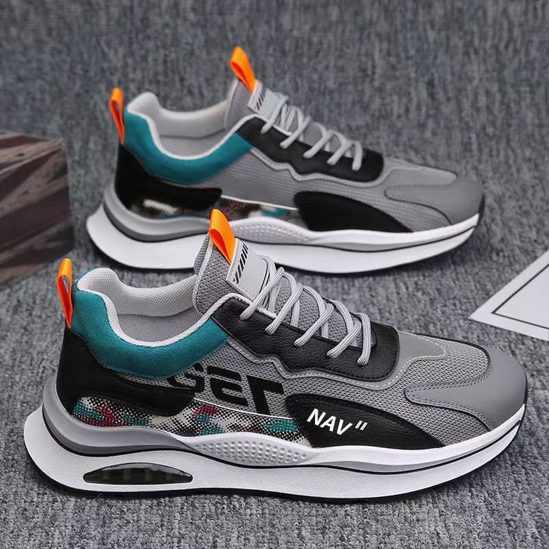 STOCK-Men’s Sports Shoes – Air Cushion Breathable Mesh Casual