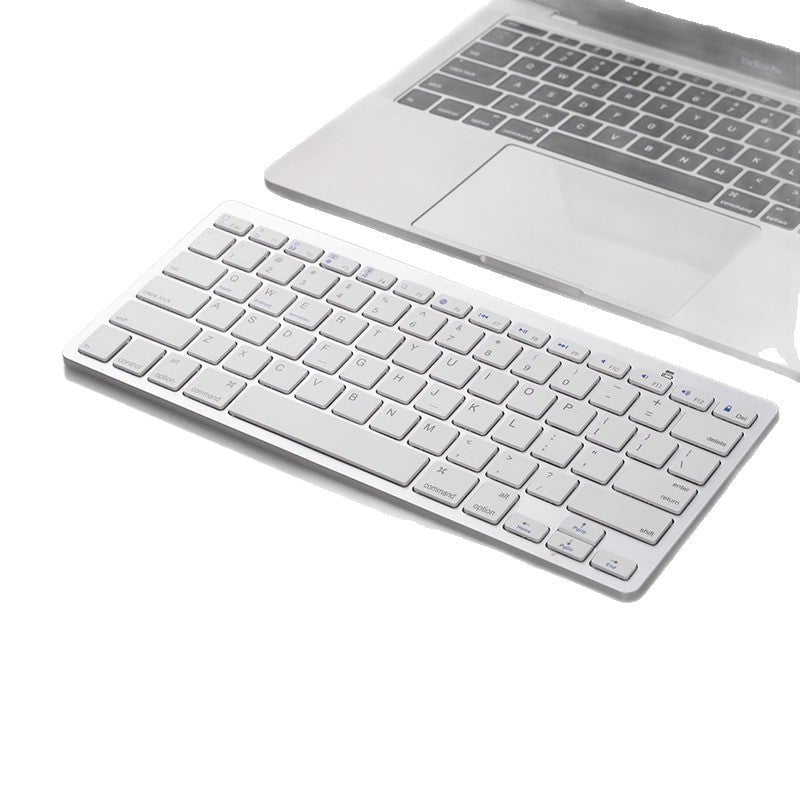 Thin Dual-Mode Wireless Bluetooth Keyboard & Mouse for Apple