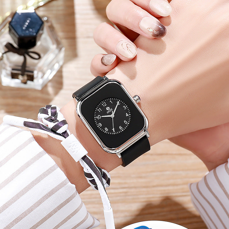 Square Vintage Women’s Watch – Trendy Light Luxury