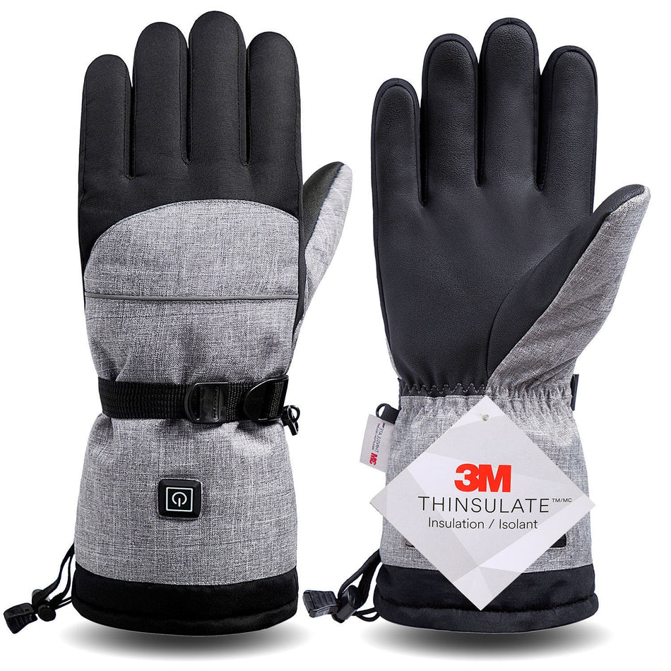 Waterproof USB Heated Gloves with Temperature Control