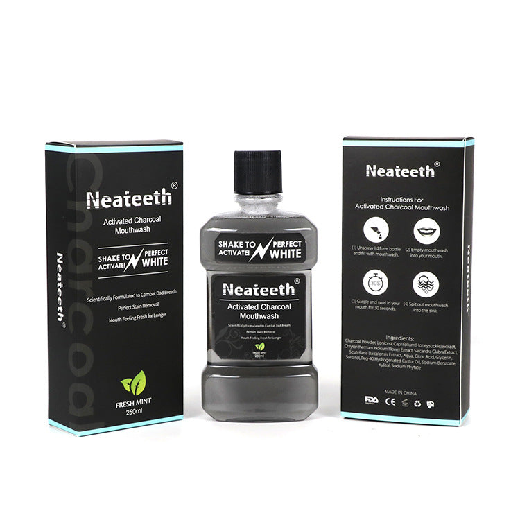 Activated Carbon Mint Mouthwash 250ml