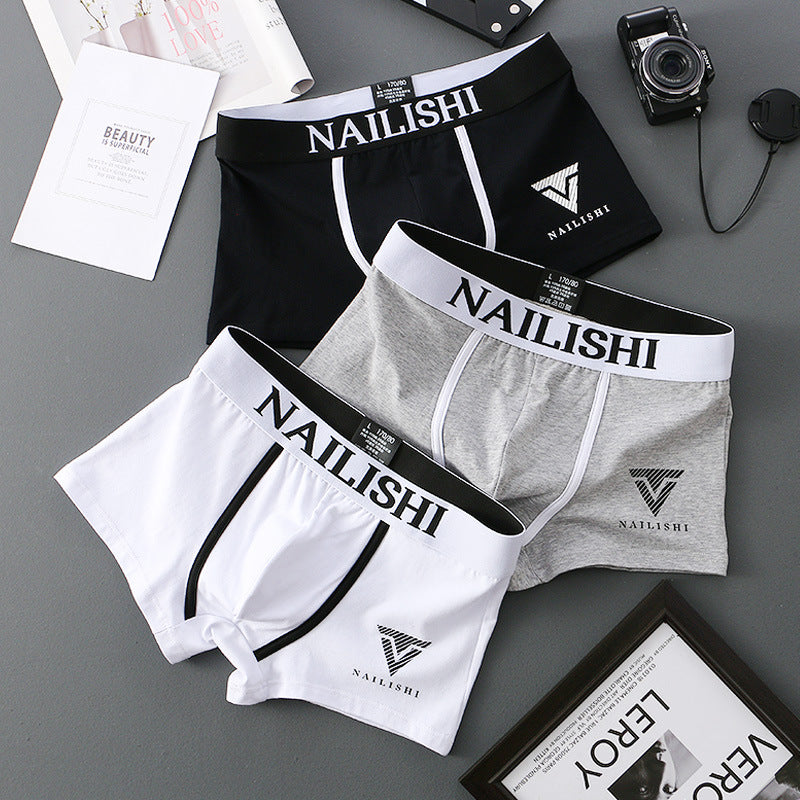 STOCK-Pack of 6 Mens Cotton Trendy Boxer Shorts