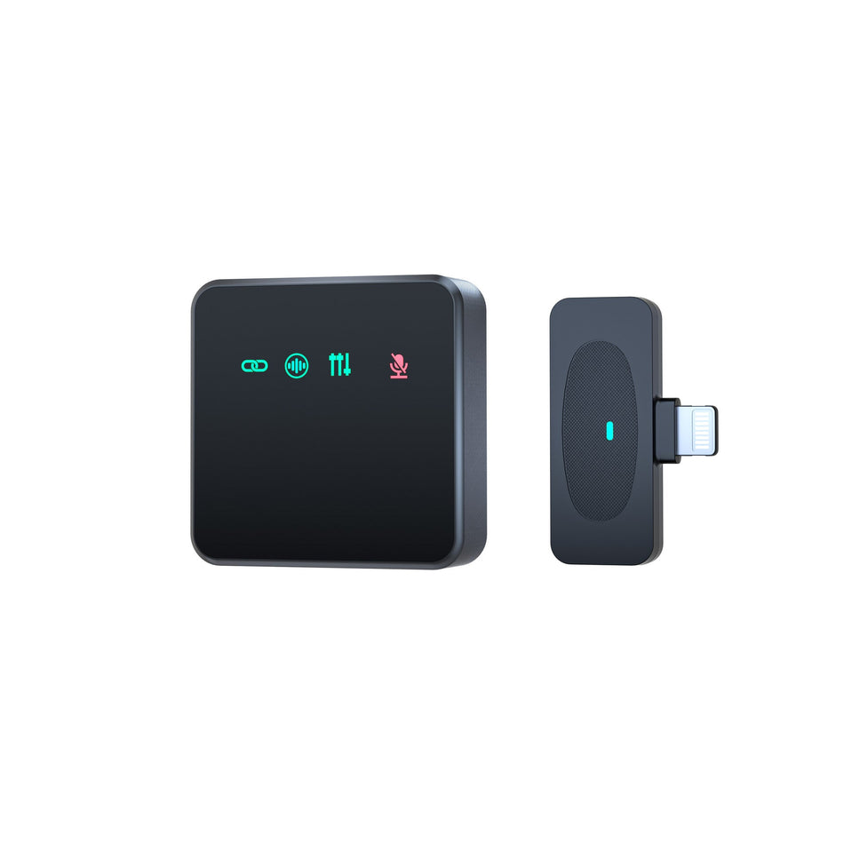 Wireless Collar Clip Microphone with Noise Reduction