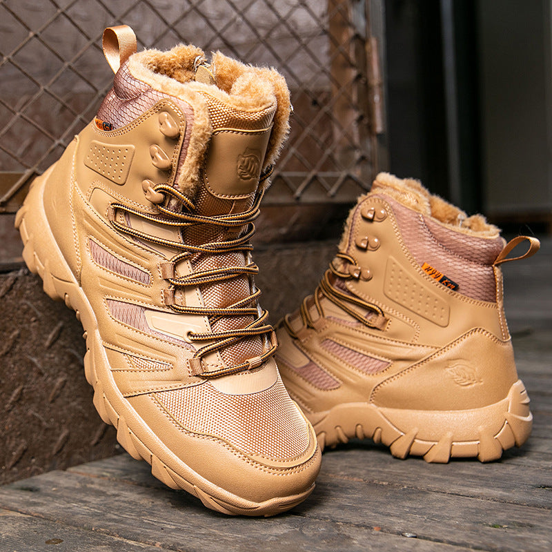 STOCK-Men’s Winter Hiking & Mountaineering Boots – Warm