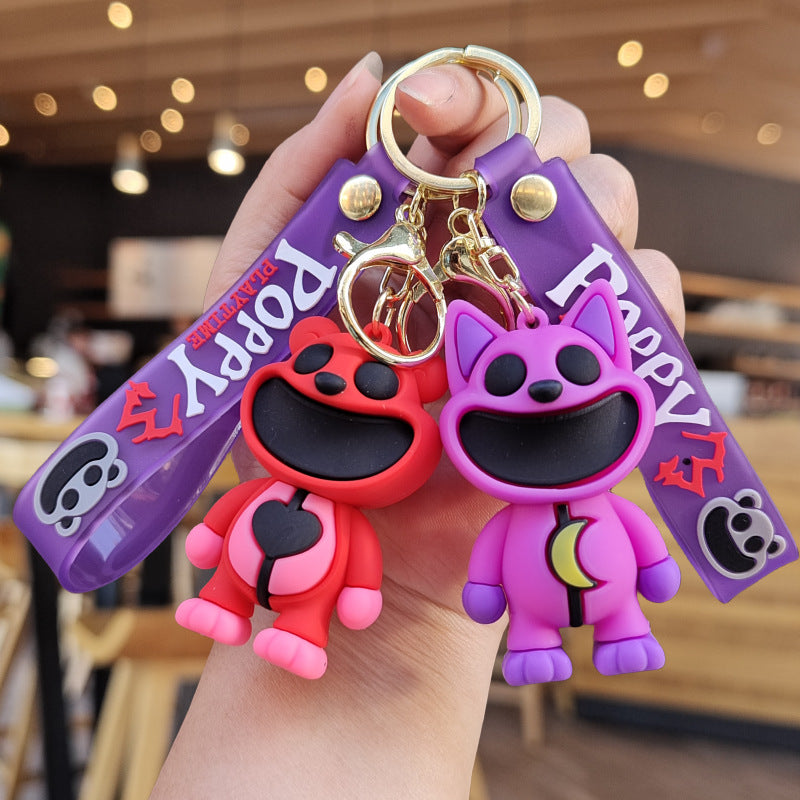 Smiling Bobi Critter Keychain – Fun Bag & Car Charm