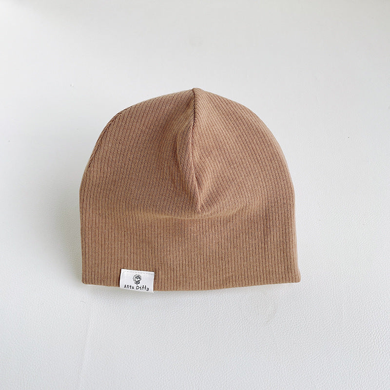 2025 Kids Warm Hat – Ear Protection Printed Pile Cap