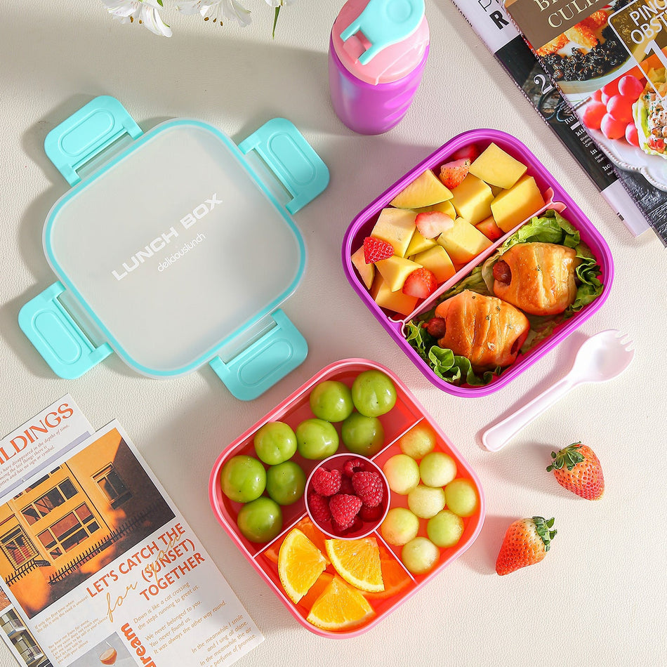 Microwave-Safe Fresh-Keeping Lunch Box – Sealed & Safe