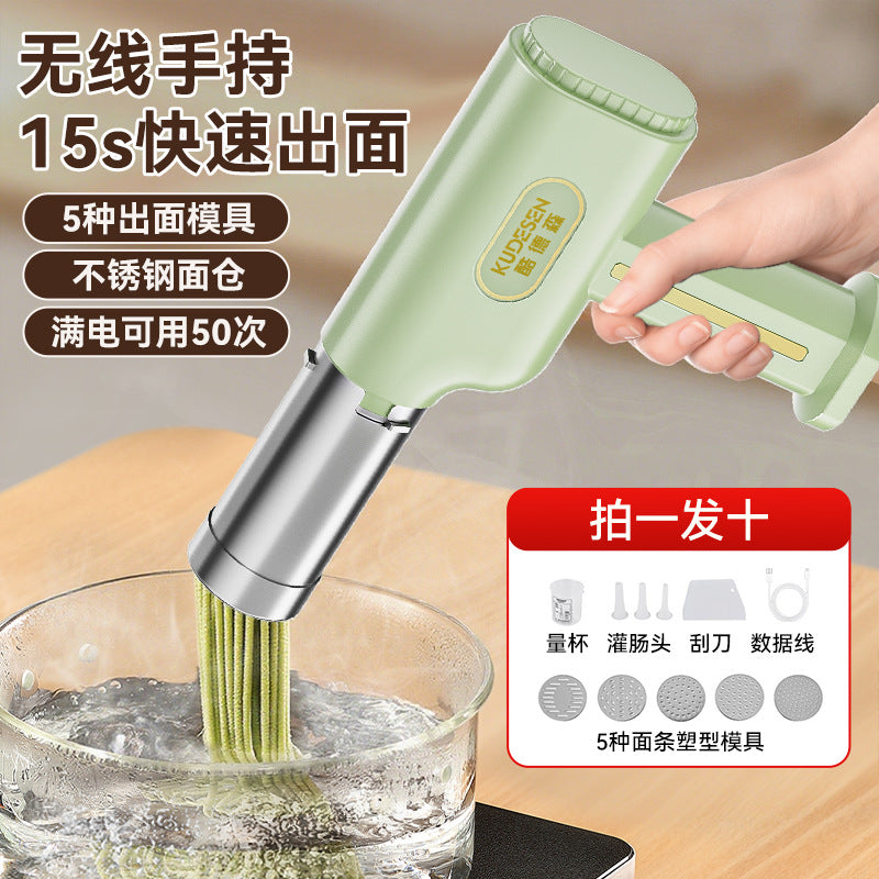 Stainless Steel Electric Noodle Machine – Wireless & Auto