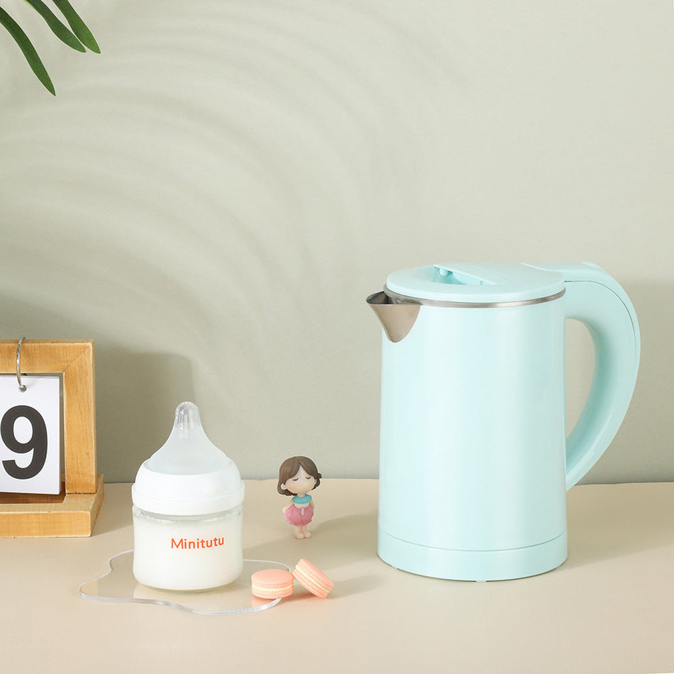 STOCK-Mini Travel Electric Kettle 0.6L (304 Steel)