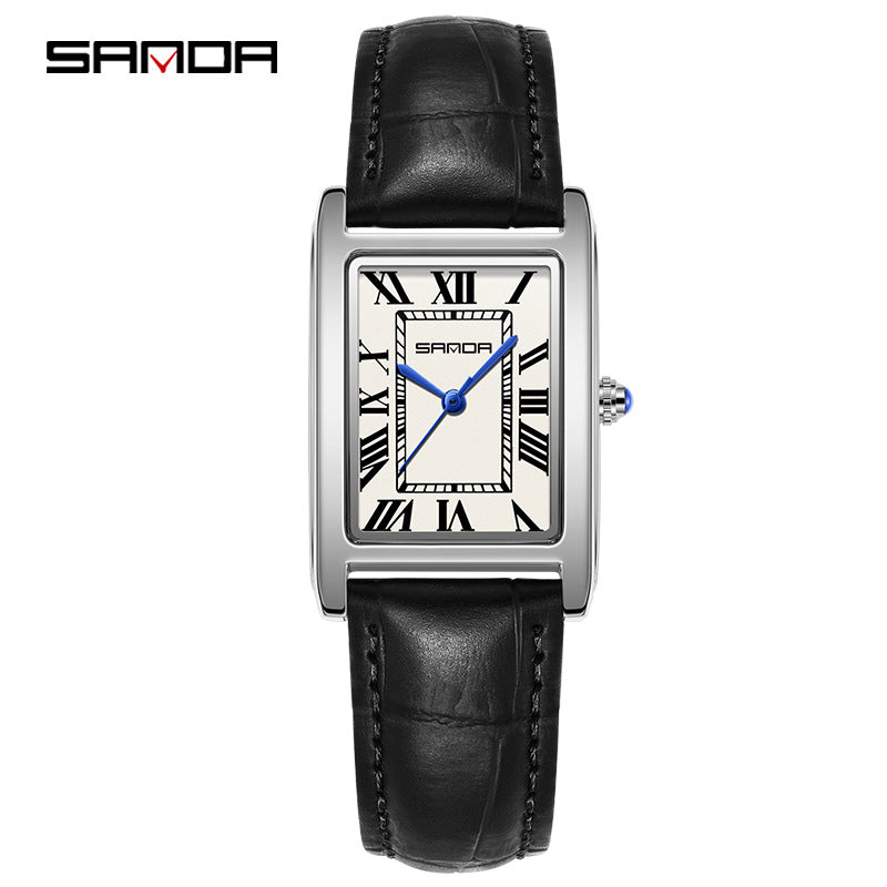 Sanda Retro Square Quartz Watchwholesale