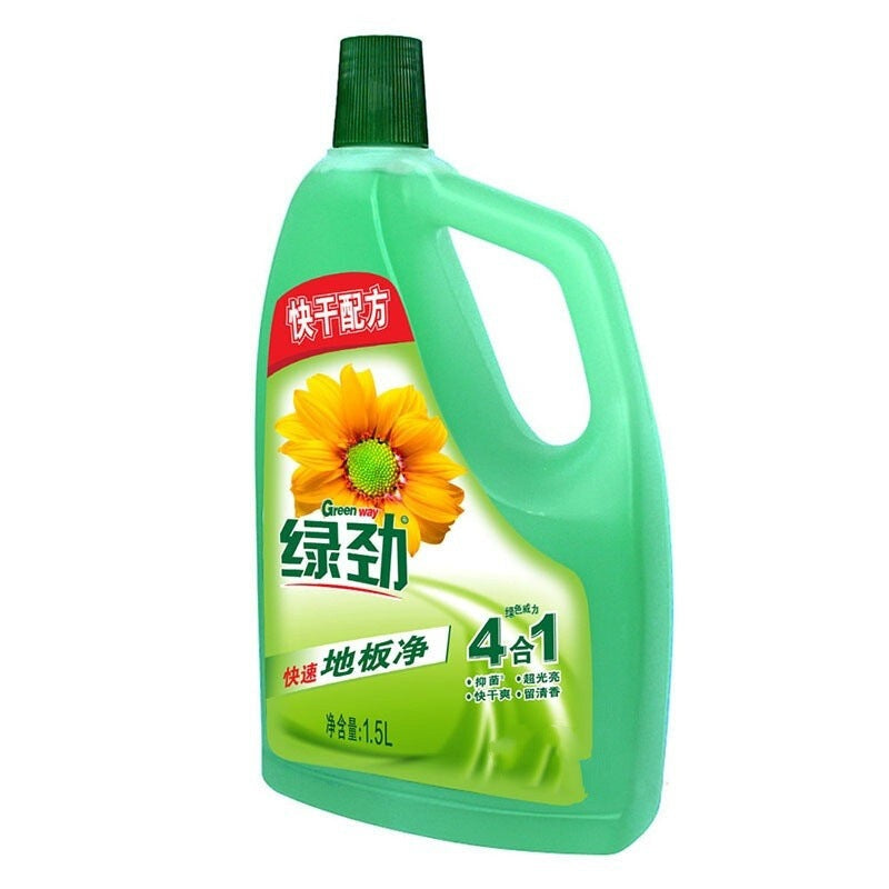 Green Floor Cleaner 1.5L & 600ml Net Wholesale Genuine