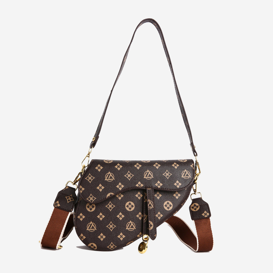 High End Saddle Crossbody Shoulder Bag Women 2026 New Trendy